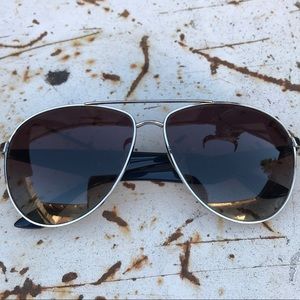 Prada aviator sunglasses.